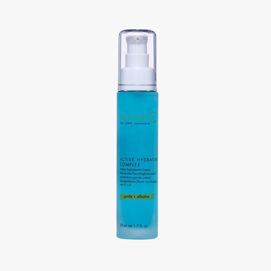 emerginC Australia Active Hydrating Complex – Lightweight hydrating serum to replenish moisture and improve skin suppleness.