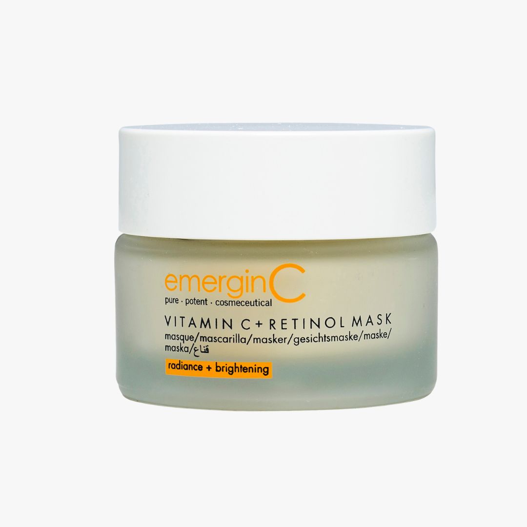 emerginC Australia Vitamin C + Retinol Mask – Powerful mask combining vitamin C and retinol for brightening and anti-aging.