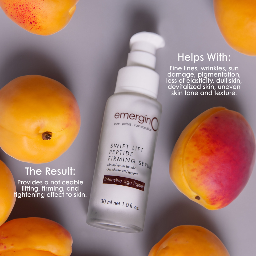 emerginC Swift Lift® Peptide Firming Serum – firming serum to smooth and tighten with advanced peptides.