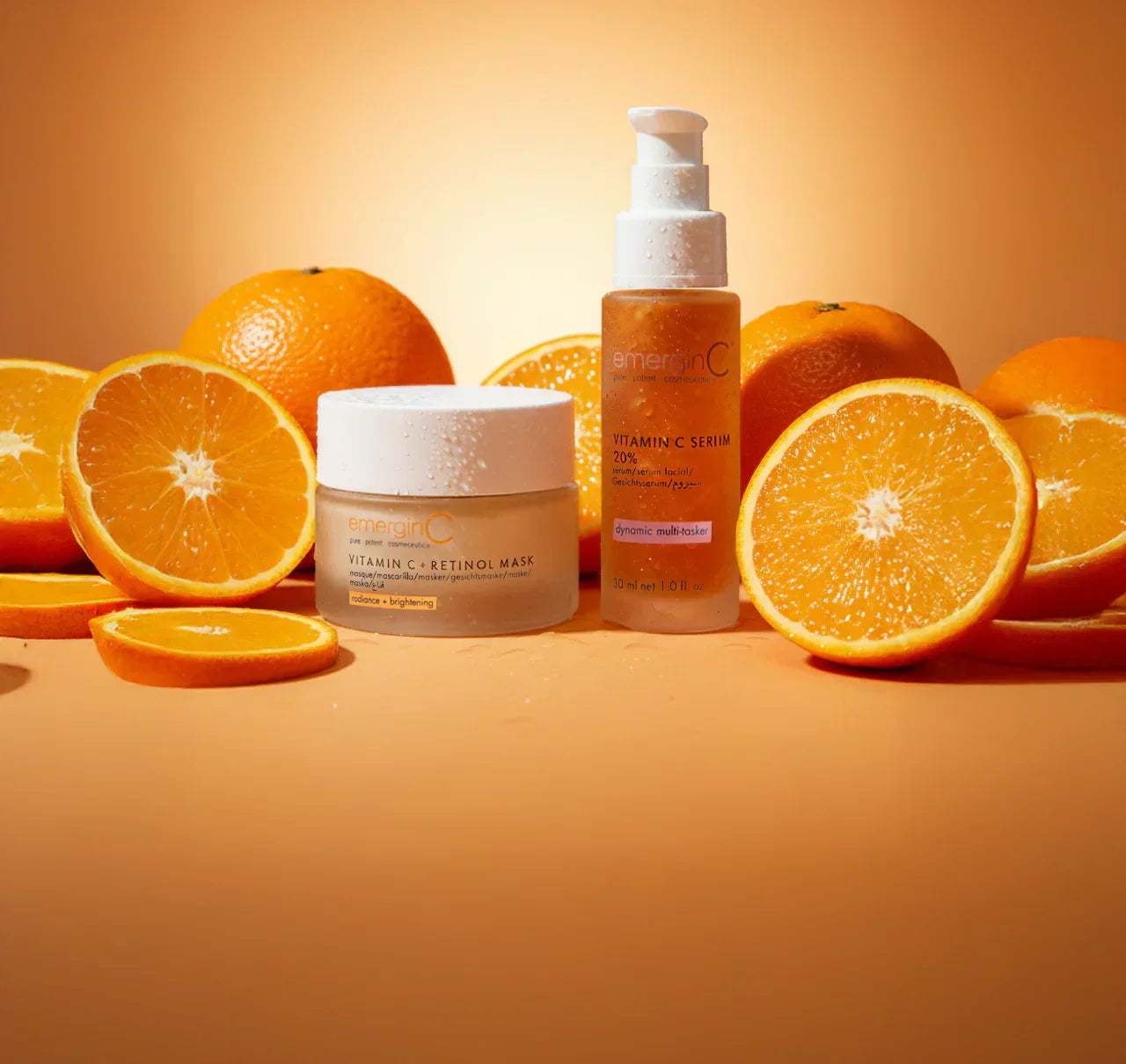 emerginC Australia Vitamin C + Retinol Mask and Vitamin C Serum
