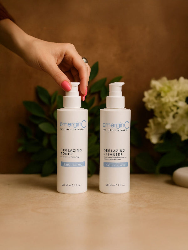 emerginC Clarify + Balance Deglazing Toner and Deglazing Toner