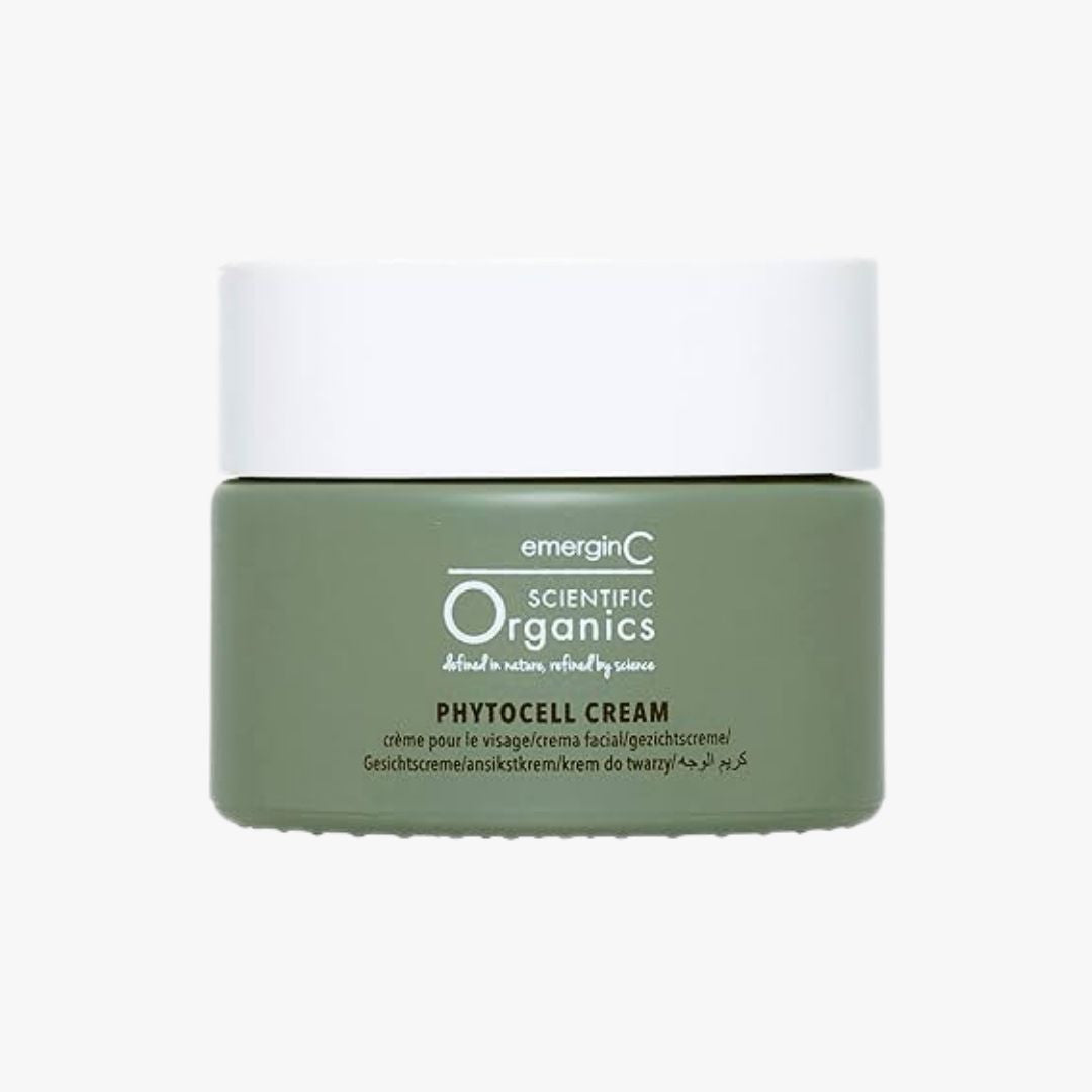 Scientific Organics Phytocell Cream product packaging.