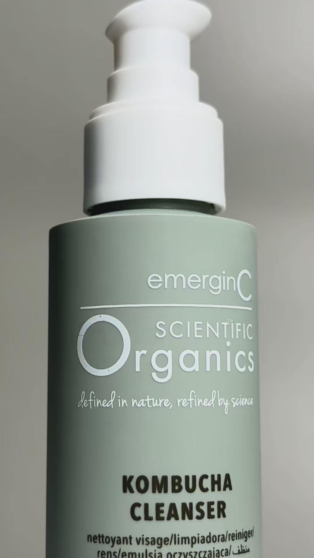 emerginC Scientific Organics Kombucha Cleanser 120ml